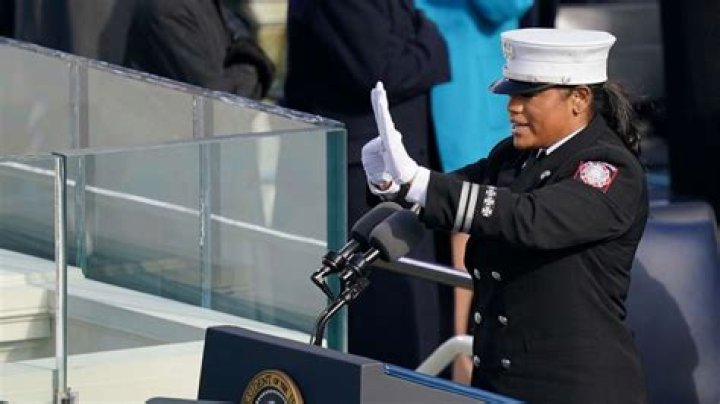 Andrea Hall: 5 Things To Know About Woman Leading Pledge of Allegiance At Biden Inauguration