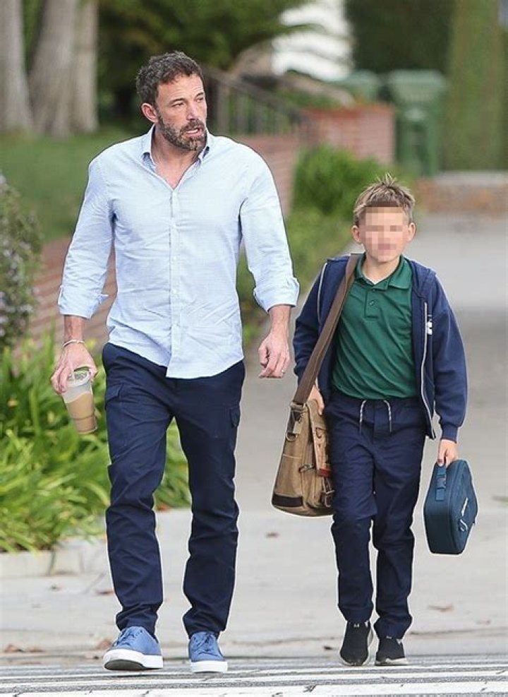 Ben Affleck Picks Up Son Samuel, 10, From School in Sweet Father-Son Photo