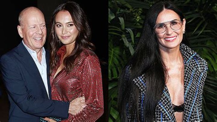 Bruce Willis’ Wife Shows Him & Ex Demi Moore In Throwback Photo – Hollywood Life