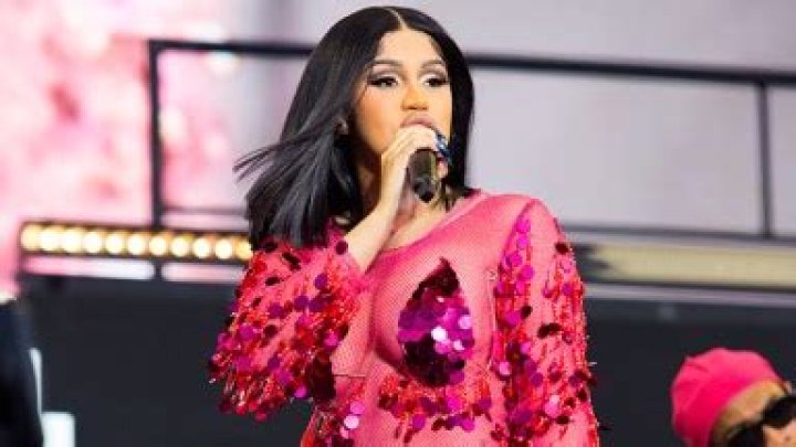 Cardi B Dons Barbie Pink Dress & Blonde Wig: Photos – Hollywood Life