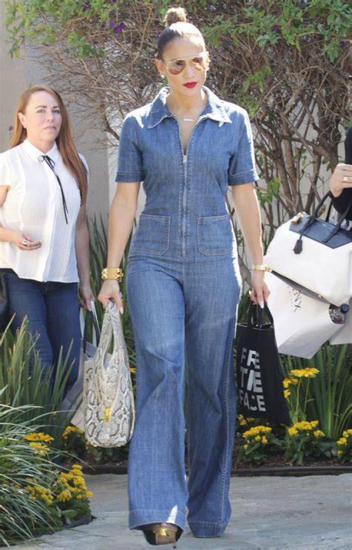 Celebrities Wearing Denim Jumpsuits – Pics – Hollywood Life