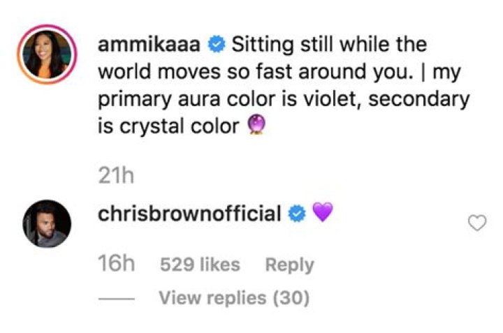 Chris Brown & Ammika Harris Share Cryptic Message About ‘Perception’ Amidst Pregnancy Rumors