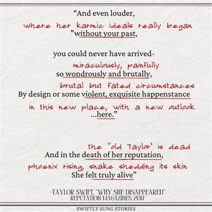Dear ‘Old Taylor Swift’: Why Did You Have To Die?