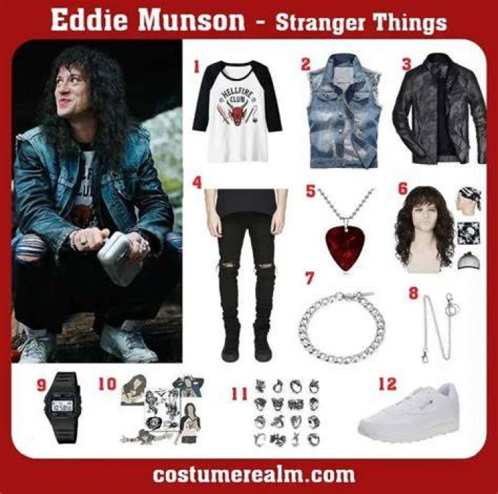 Eddie Munson From ‘Stranger Things’ Halloween Costume DIY – Hollywood Life