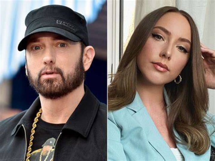 Eminem’s Daughter Hailie Jade Kisses Fiance At Rooftop Engagement Party In NYC: Photos