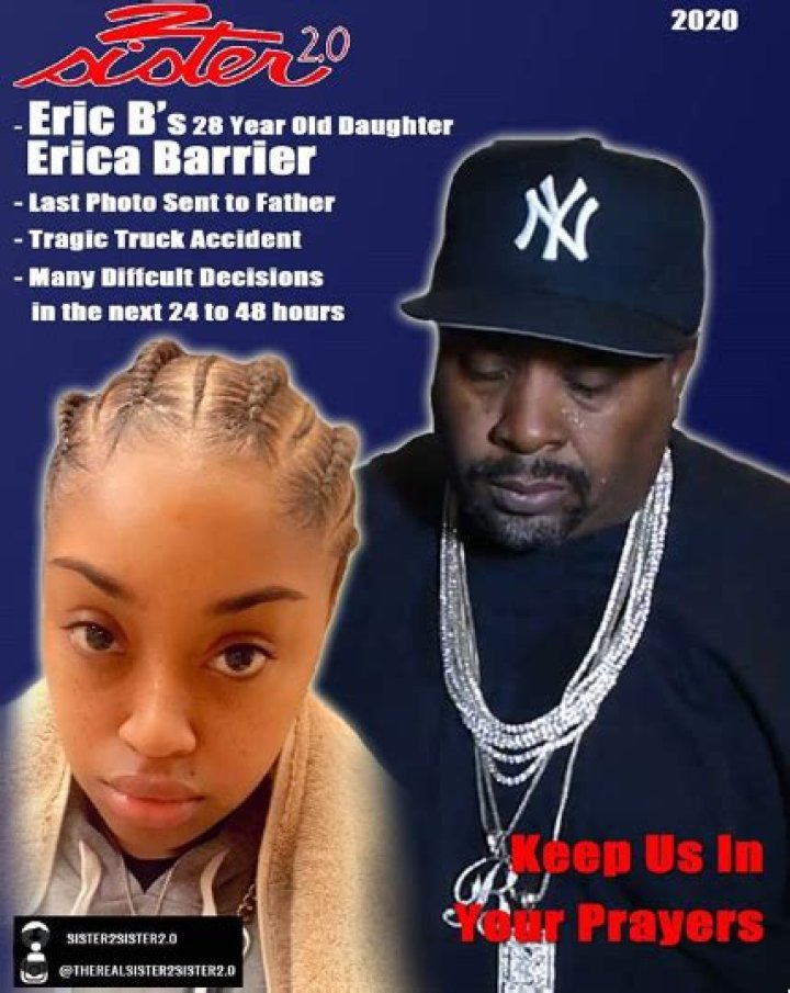 Erica Barrier: 5 Things About Eric B’s Daughter, 28, Who Died After Fatal Car Wreck