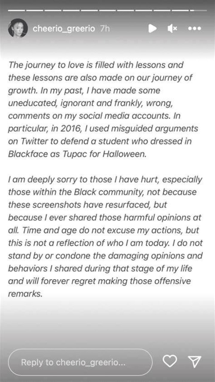 Greer Blitzer Apologizes For Resurfaced Tweets About Blackface – Hollywood Life