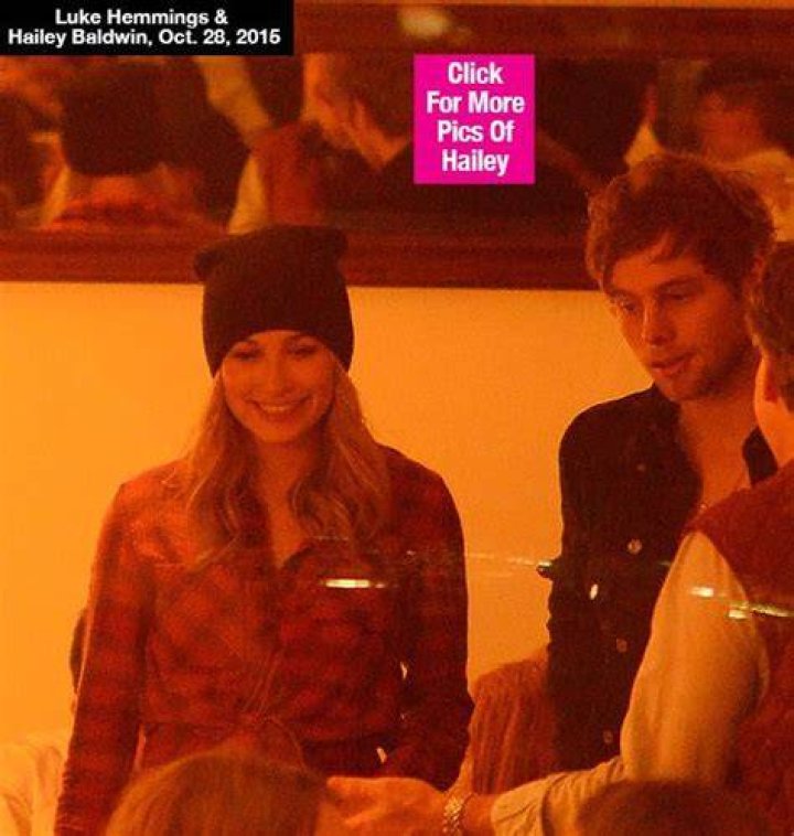 Hailey Baldwin & Luke Hemmings Dating? Model Cozying Up To 5SOS Drummer