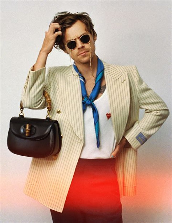 Harry Styles In Gucci Campaign — PICS