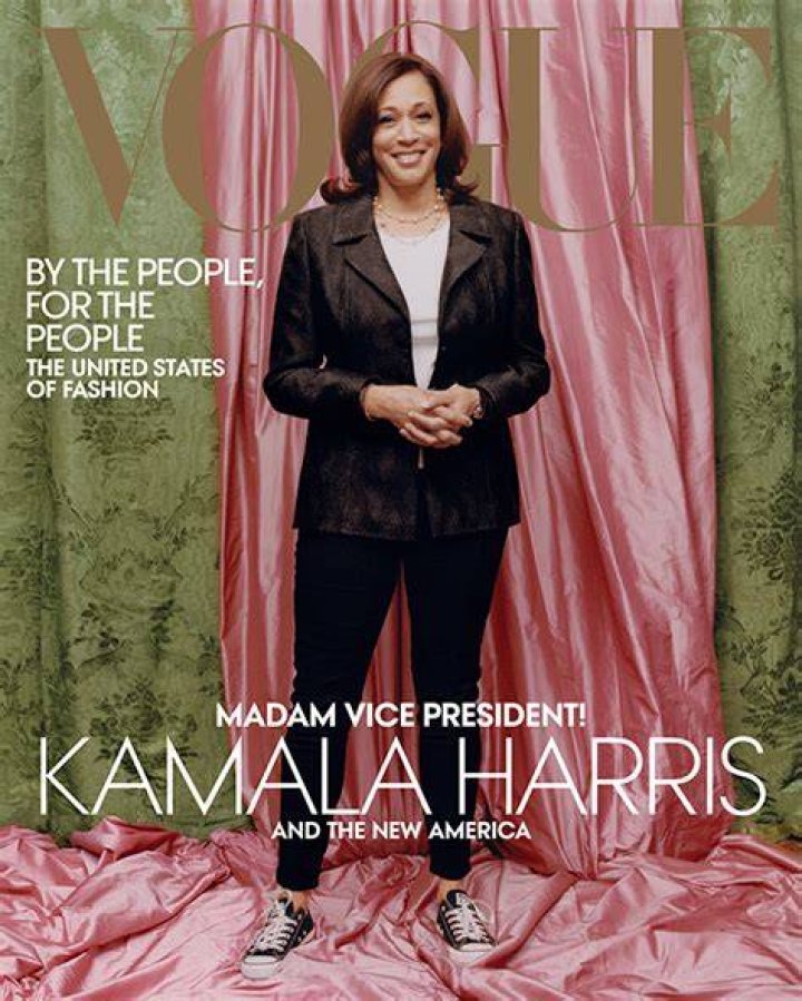 Kamala Harris Rocks Her Signature Converse Sneakers On ‘Vogue’ Cover & Says ‘You Don’t Meet Hate With Hate’