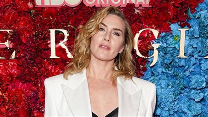Kate Winslet Rocks White Blazer for Rare Red Carpet Appearance at ‘The Regime’ Premiere