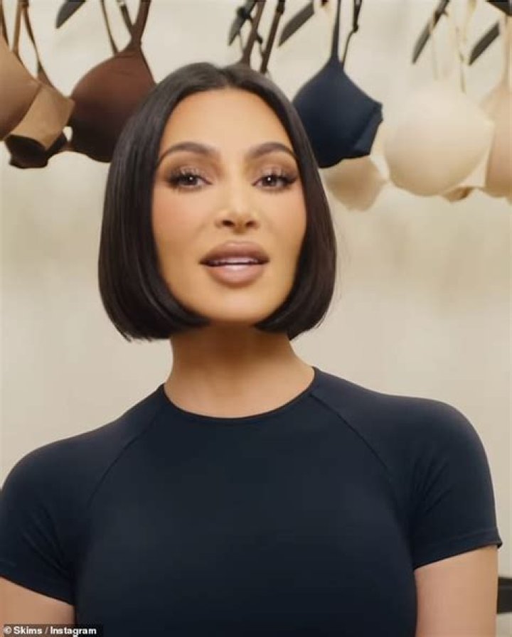 Kim Kardashian Shows Off Flawless Skin As She Poses With Cute Dogs Sushi & Sake — Pics