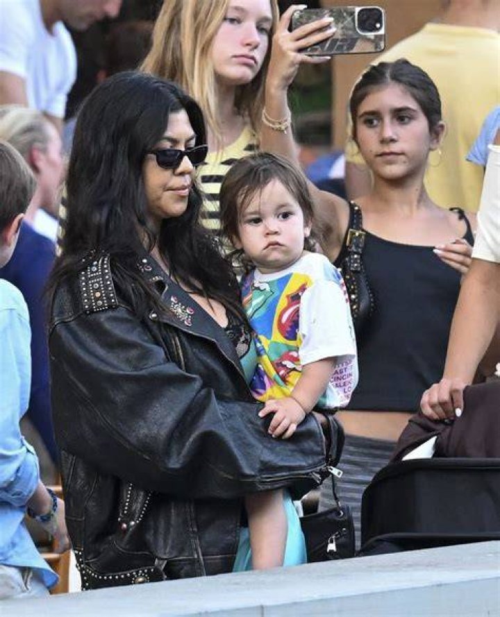 Kourtney Kardashian Holds Daughter Penelope, 8, Tightly While Documenting Her Stunning Road Trip