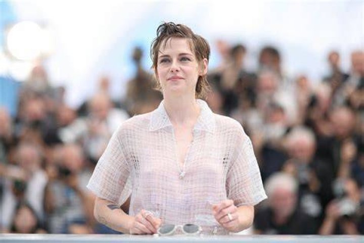 Kristen Stewart Goes Braless In Sheer Black Blouse At Cannes