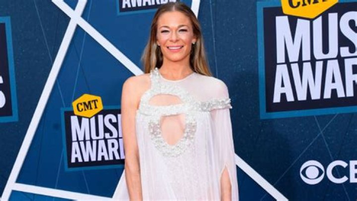 LeAnn Rimes Looks Beautiful In Completely Sheer White Gown At CMT Awards