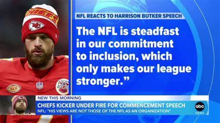 NFL Shares Statement After Kansas City Chiefs Kicker’s Controversial Commencement Speech