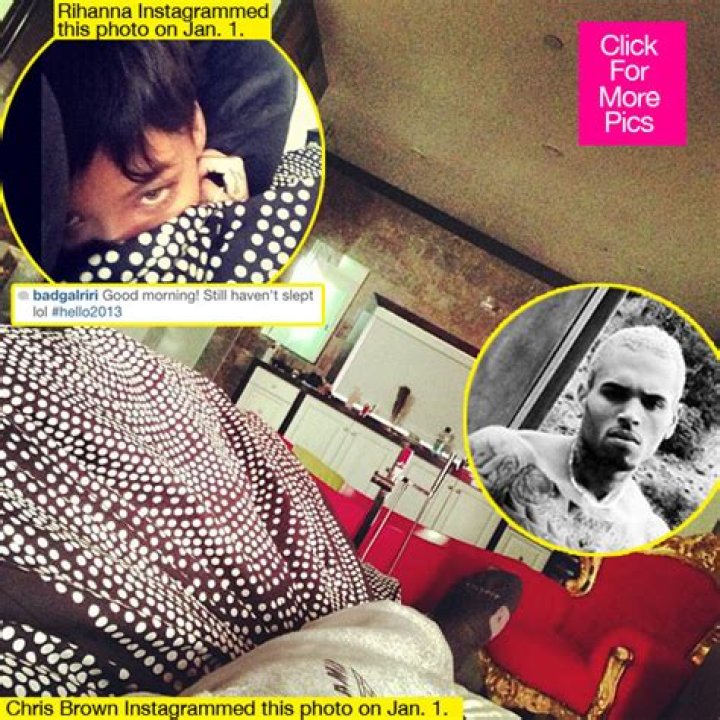 Rihanna & Chris Brown In Bed Together On New Year’s Day — Pic