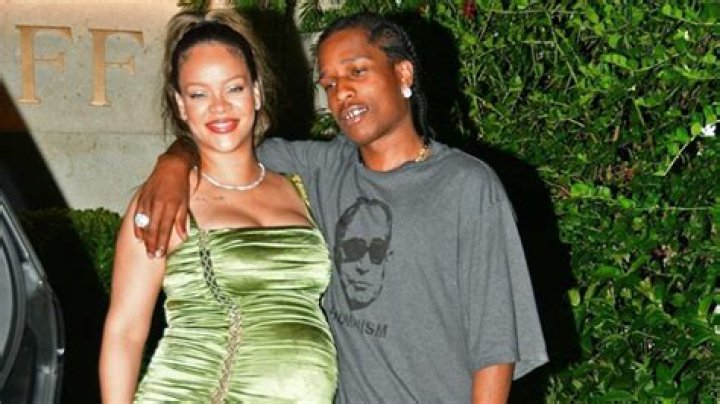 Rihanna In Green Mini Dress With A$AP Rocky In Barbados: Photos – Hollywood Life