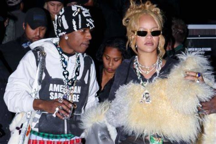 Rihanna’s White Mini Dress Backstage At ASAP Rocky Concert – Watch – Hollywood Life