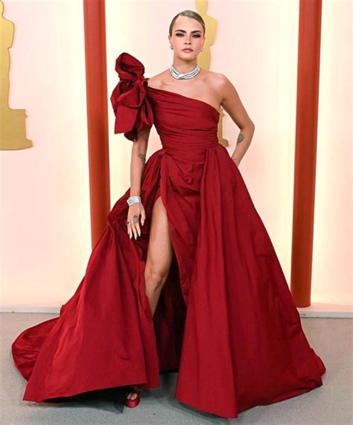 Rocks Red Gown – Hollywood Life