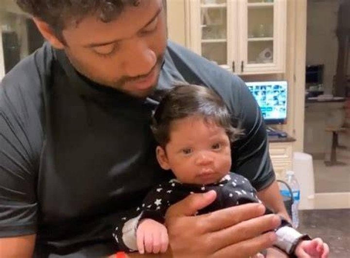 Russell Wilson Cradles His Newborn Son Win In Sweet New Snap After Wife Ciara Gives Birth