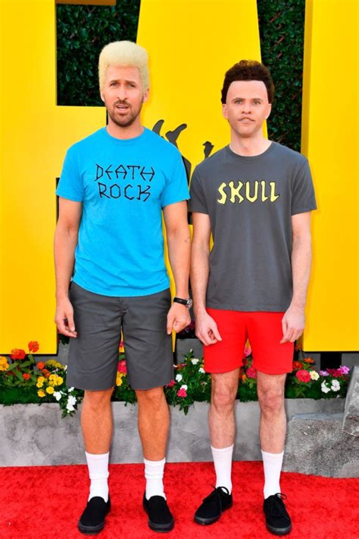 Ryan Gosling & Mikey Day Dress Up as ‘Beavis & Butt-Head’ Again at ‘Fall Guy’ Premiere After ‘SNL’ Sketch: Photos