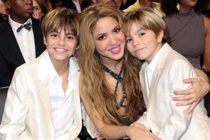 Shakira Cuddles Sons Milan, 9, & Sasha, 7, After Ex Gerard Pique’s Seen With Rumored GF