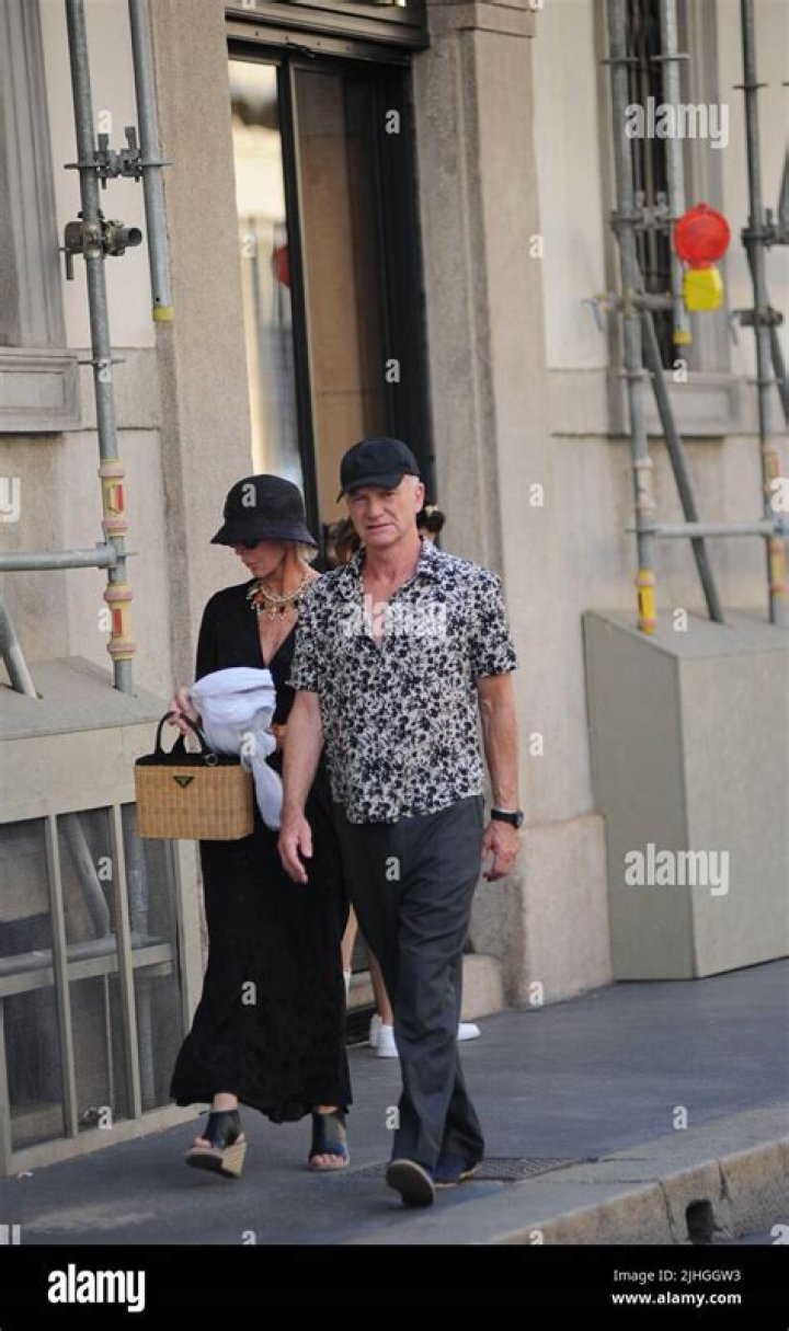 Sting & Trudie Styler Have Date Night In Italy: Photos – Hollywood Life