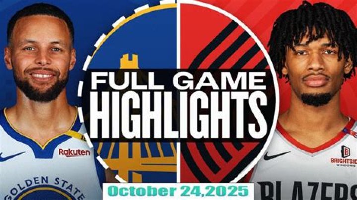 [VIDEO] Golden State Warriors Vs. Portland Trail Blazers Live Stream — Watch Game Here – Hollywood Life